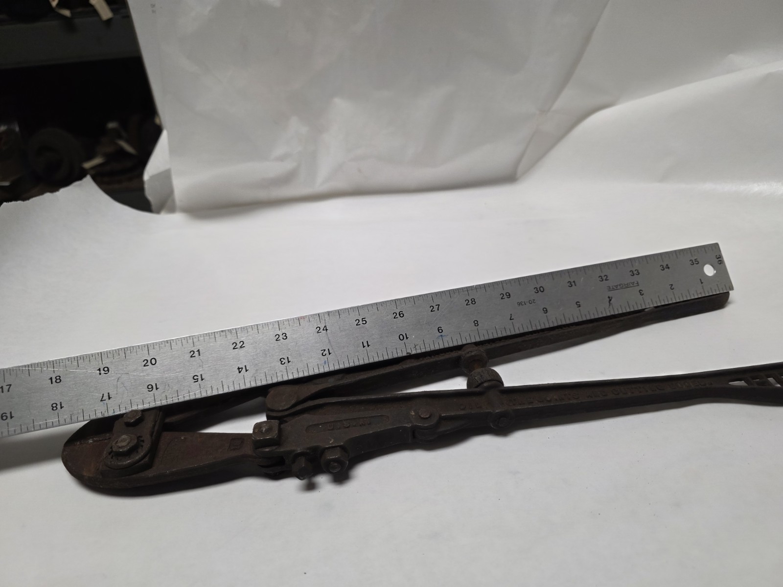 Vintage H. K. PORTER No. 0 Bolt Cutter HKP Vintage Tool Boston MA USA 18 Inch