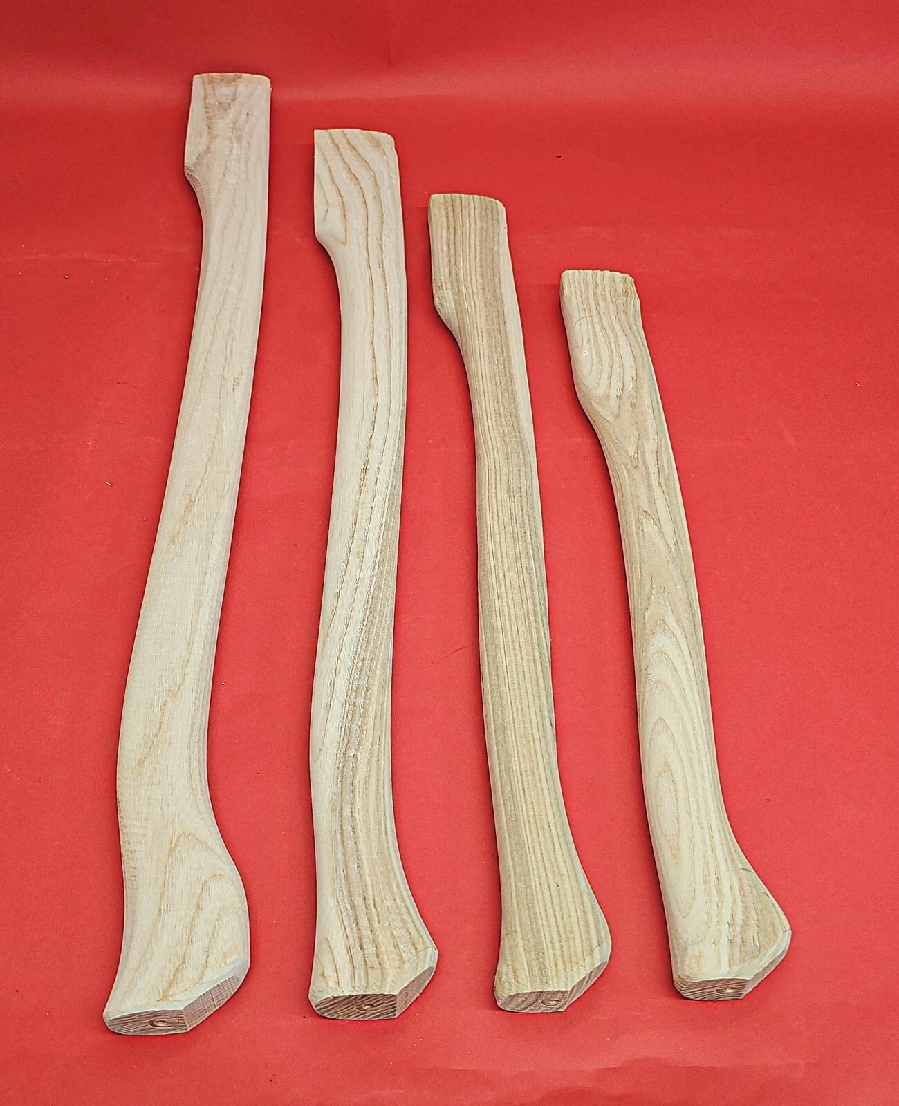 Lot of 4 pcs 31,5 – 28 inch (800 – 500 mm) Replacement Axe Handle