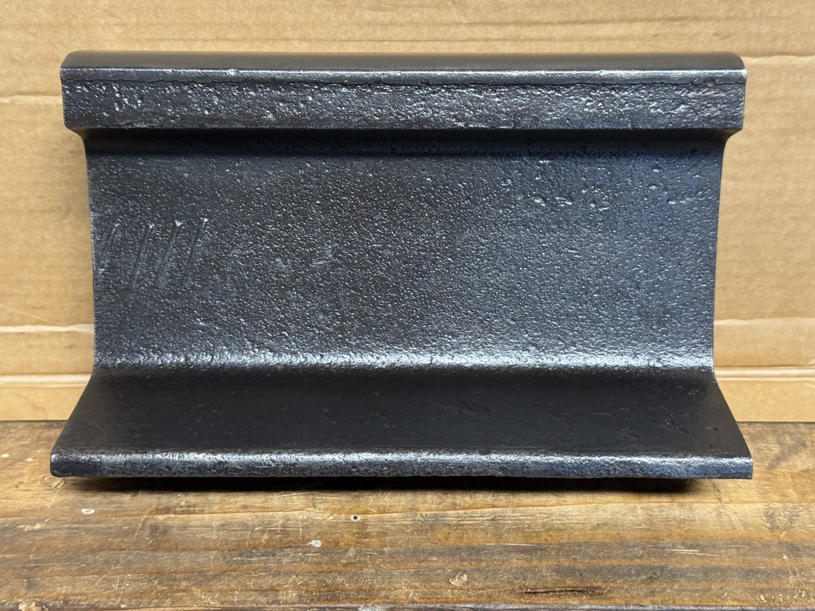 Steel Railroad Train Track { Approximately 21 Lbs } Anvil / Display