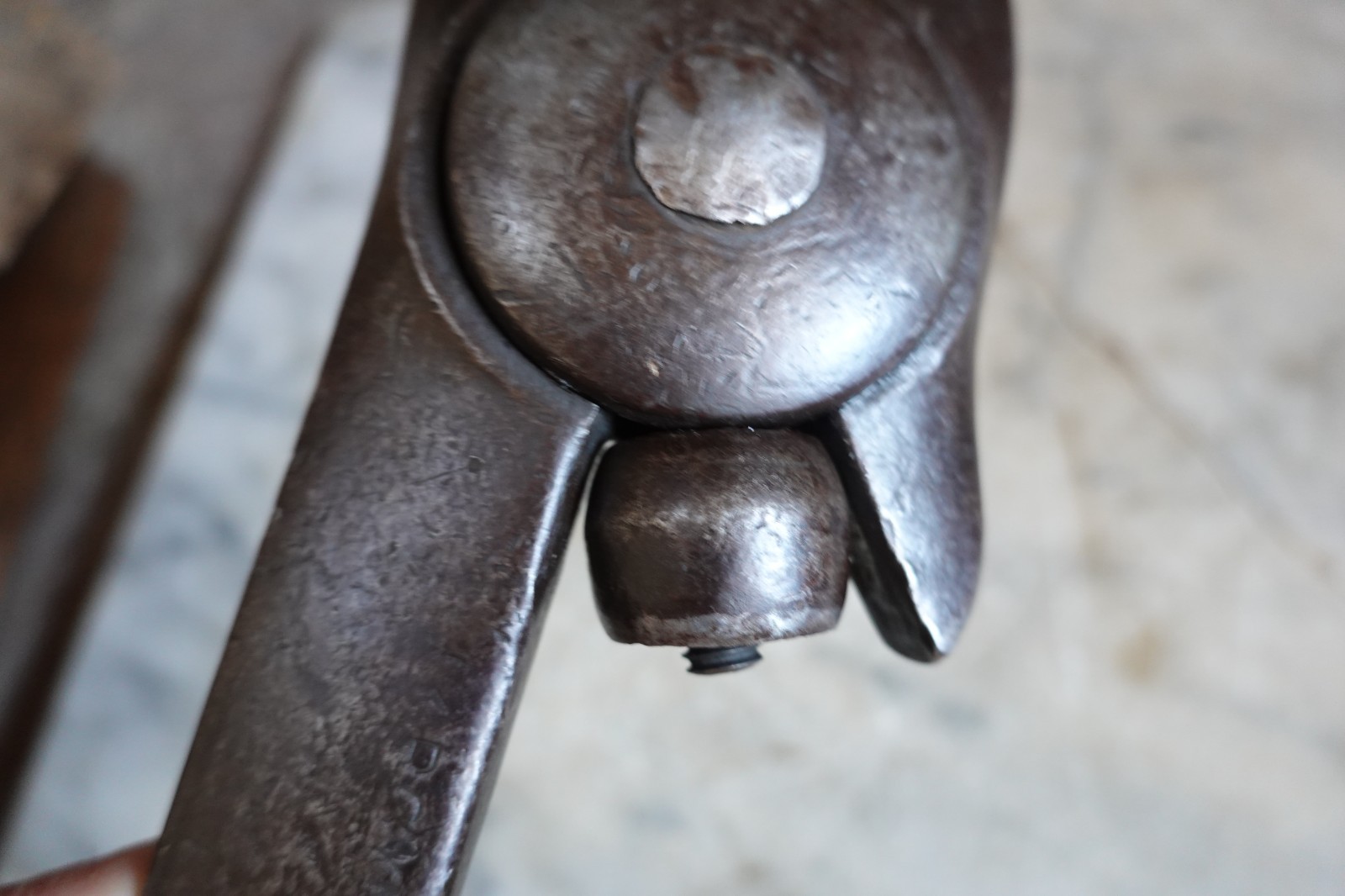 Antique “BOYNTON” ADJUSTABLE ALLIGATOR WRENCH Jun 14 1887 Mechanic Carpenter