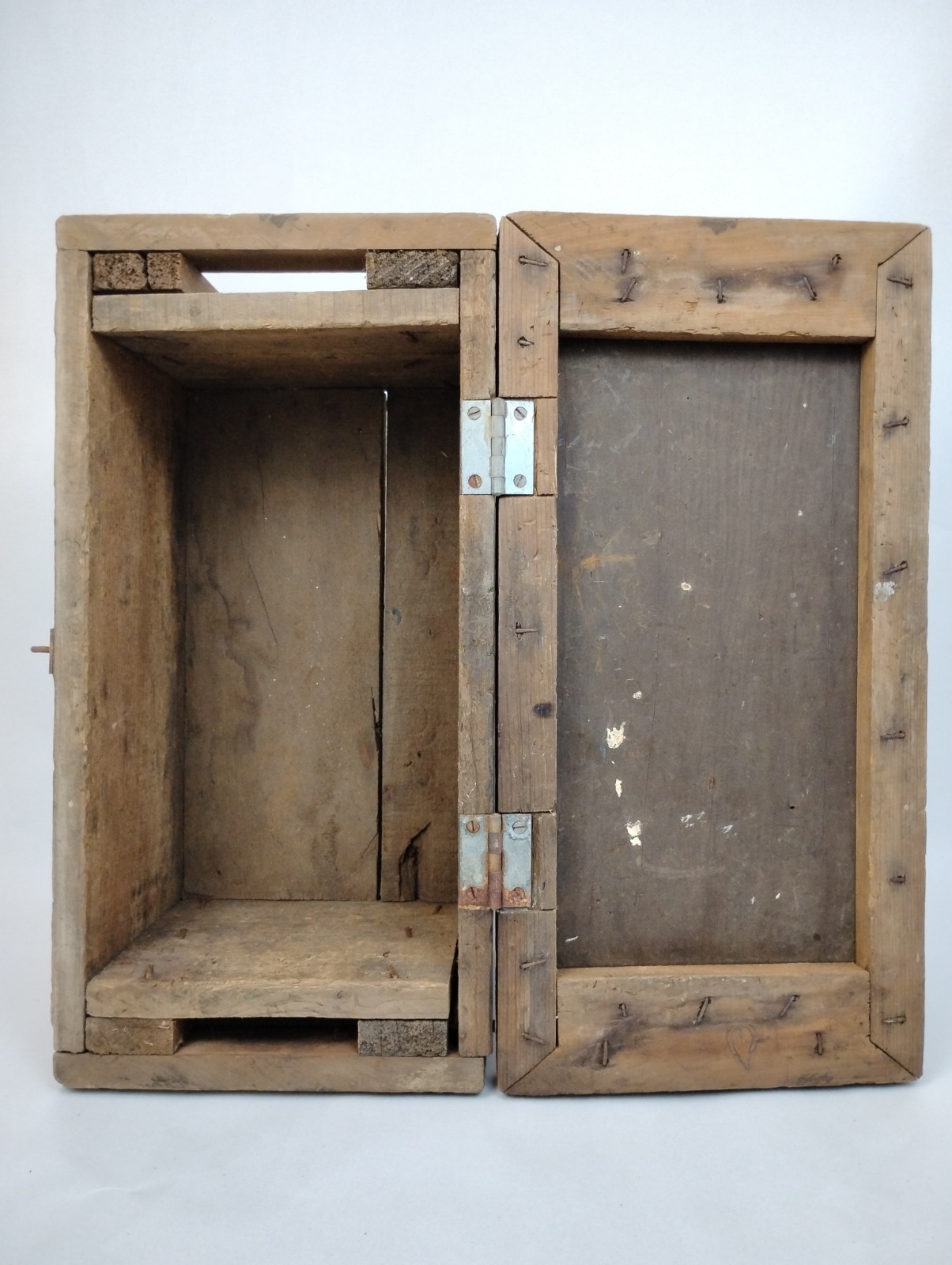 Handmade Tool Box Wooden Lockable Chest 19x9x9″ Storage Rustic