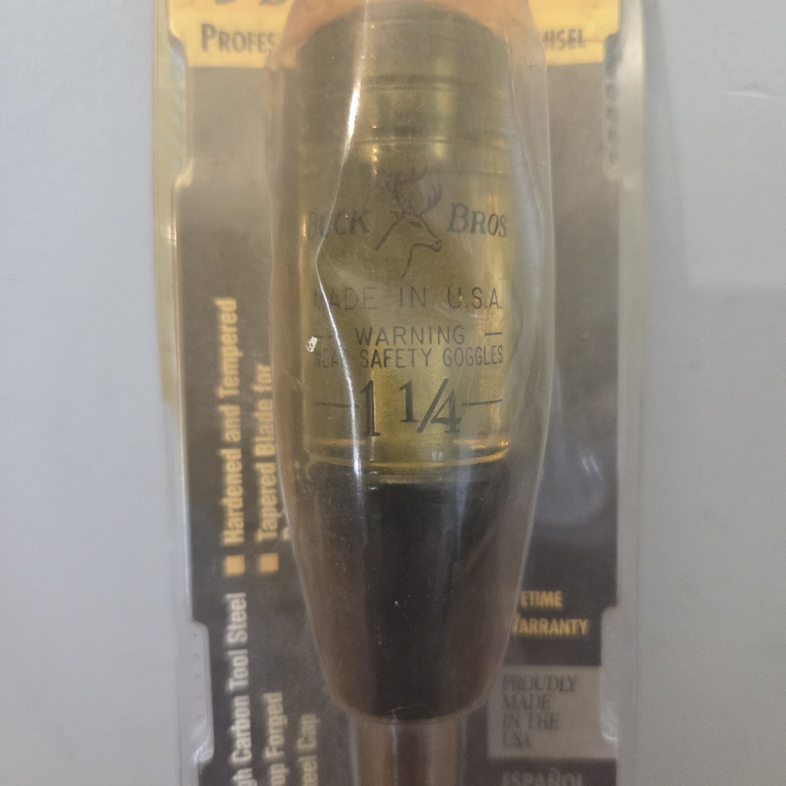 Buck Bros 1 1/4″ Wood Chisel Hand Tool No 107BC USA NEW Woodworking