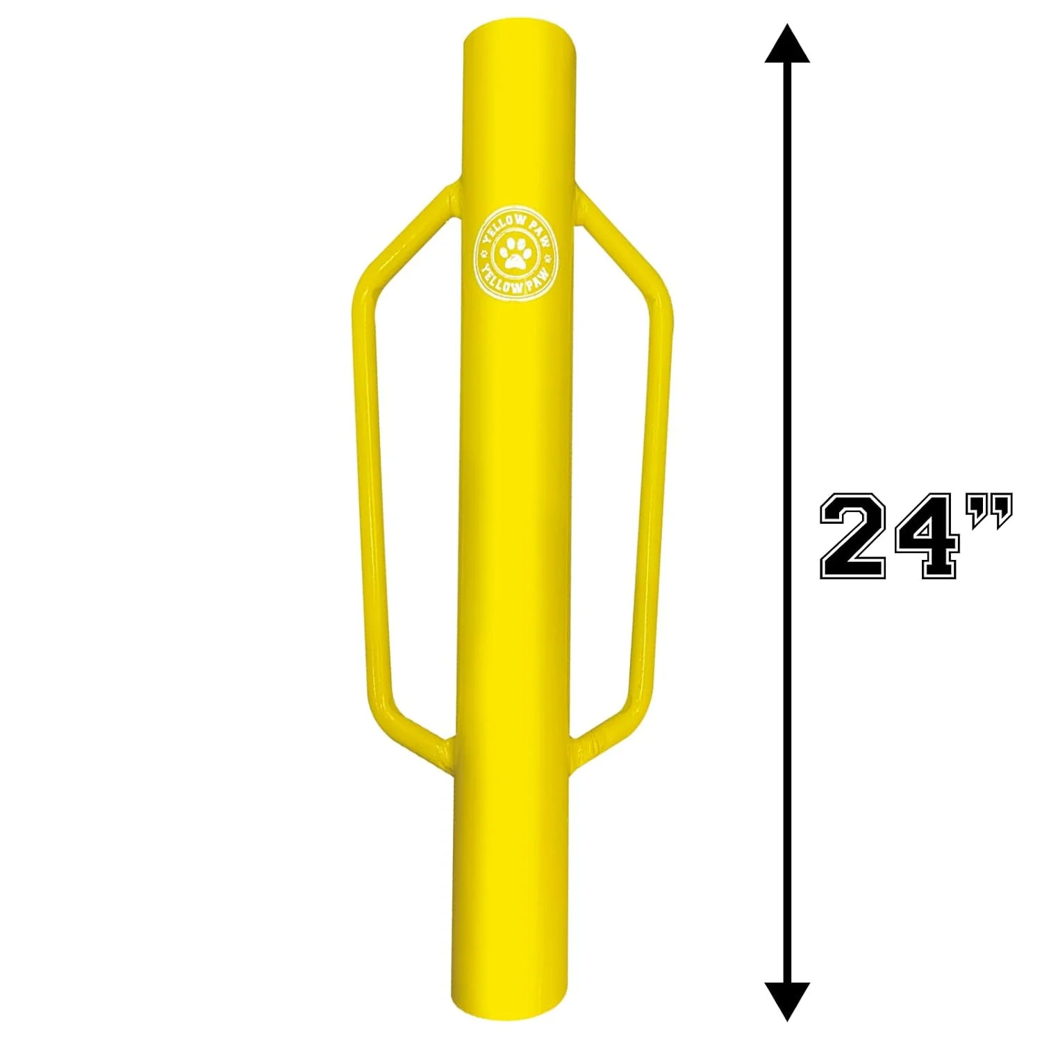 T Post Driver (Industrial Grade Steel – 18.5 Pounds) – 2-3/4″ Diamater & 24″ Lon