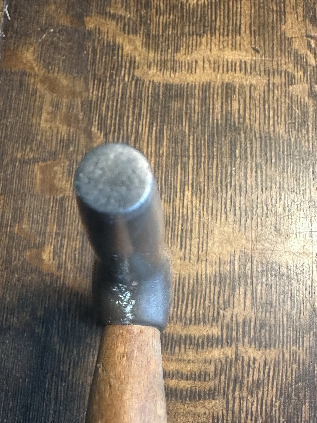 VTG. “G.W. MOUNT ” BRASS UPHOLSTERY TACK HAMMER. MAGNNETIC TIP.