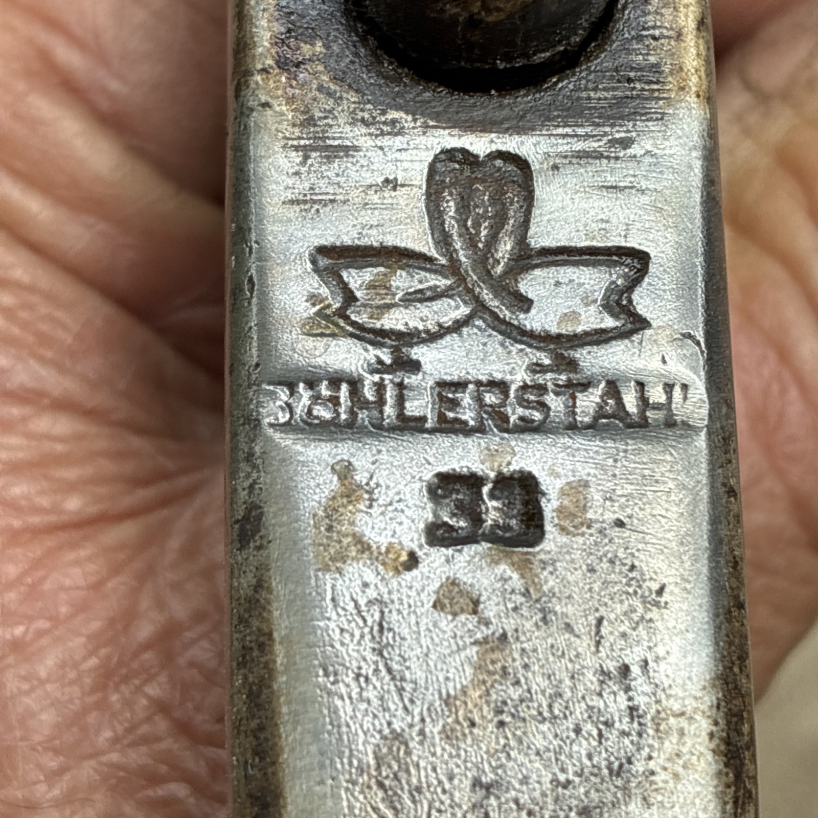 Rare Collectible Bohlerstahl Cross Pein Hammer Joiner, Cobblers, Leather Austria