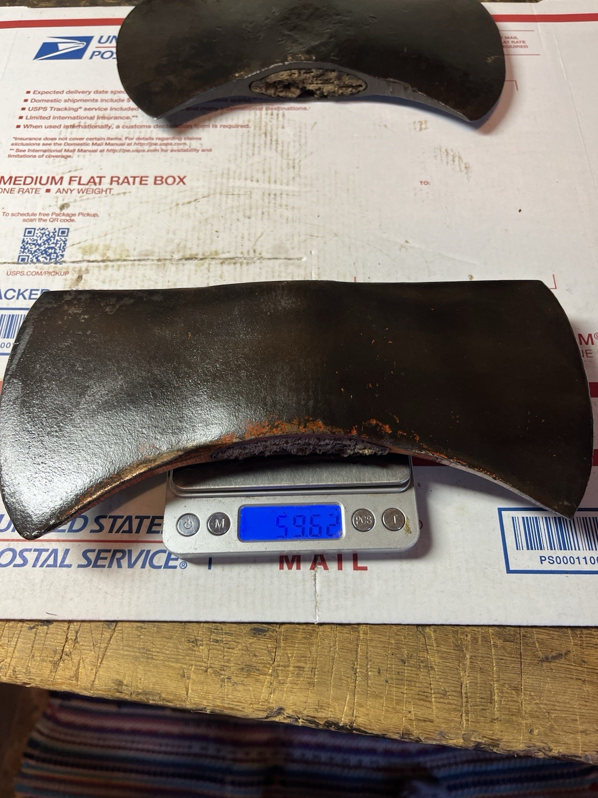 Vintage 2 Double Bit Axe Head 2 Logging Felling Axe Good Shape