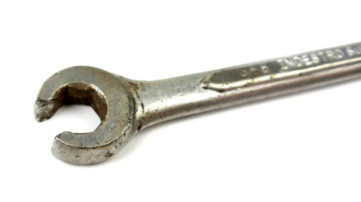 Indestro Super 3/8″ X 7/16″ 6 Point Flare Nut Line Wrench 368 Vintage USA