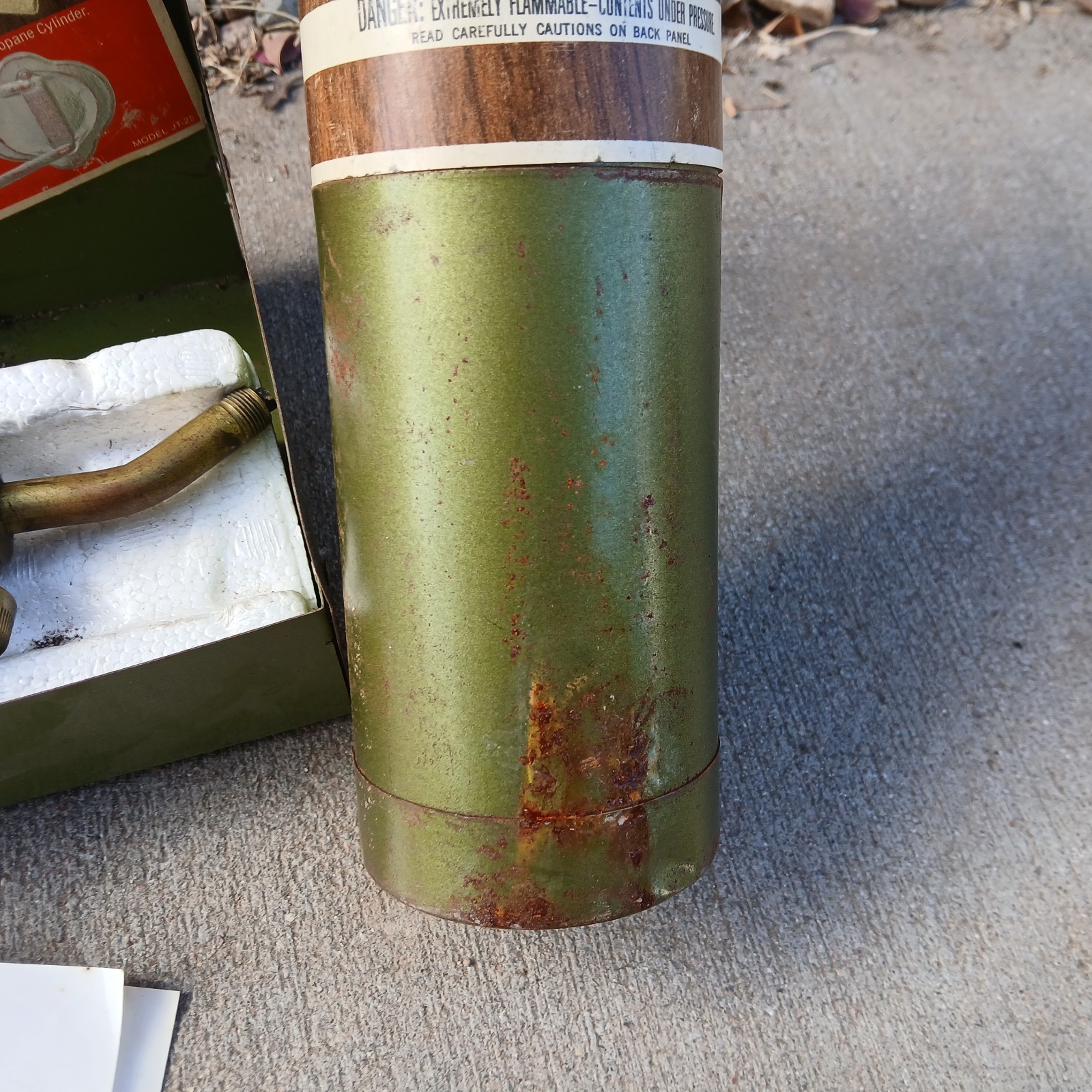 Vintage Bernz-O-Matic Jet Torch Kit – Green Case.