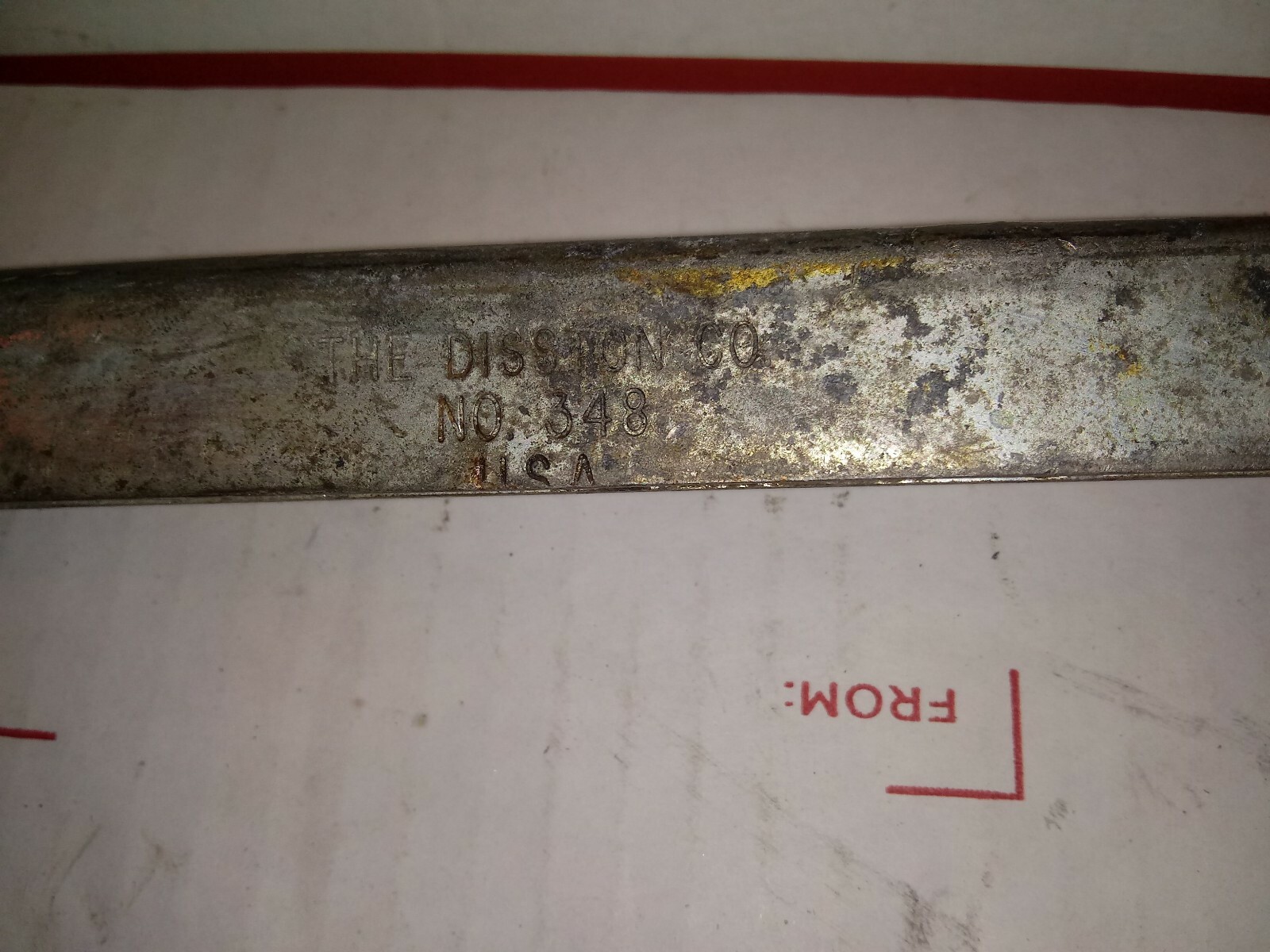 2 Vintage Disston Hacksaw No 348 Made in USA FREE SHIPPING