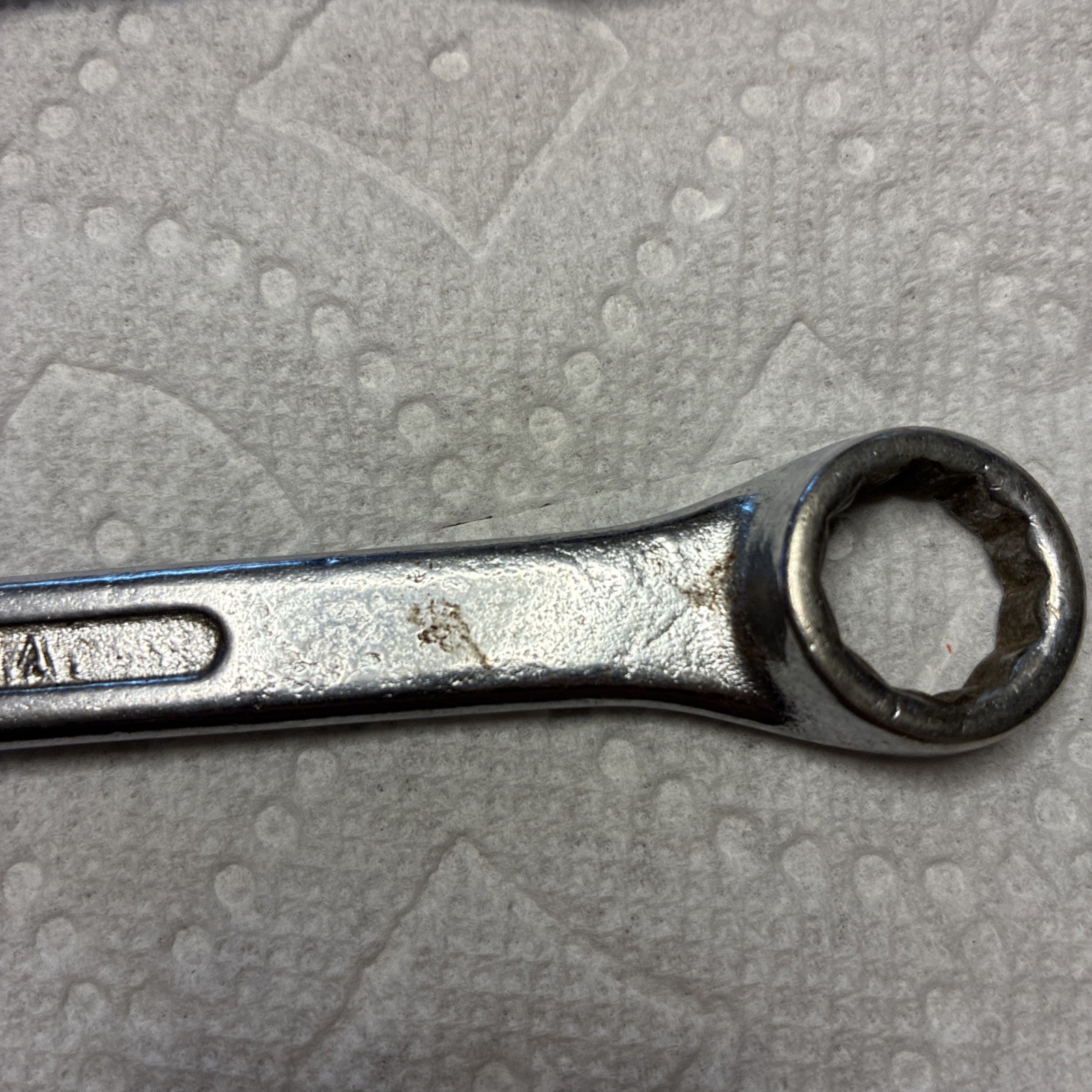 Vintage Powr Kraft 6 Piece Set Combo Wrenches SAE-7/16 through 3/4