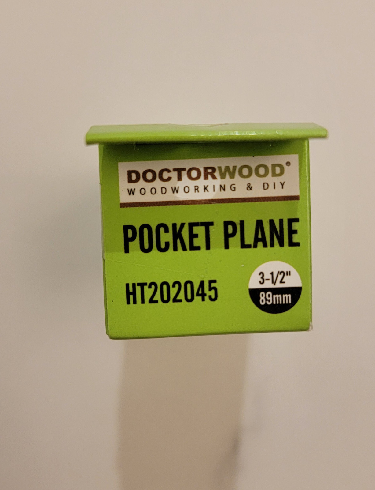 DoctorWood Woodworking & DIY Pocket Plane Three And A Half Inch – 3.5″ (89mm)