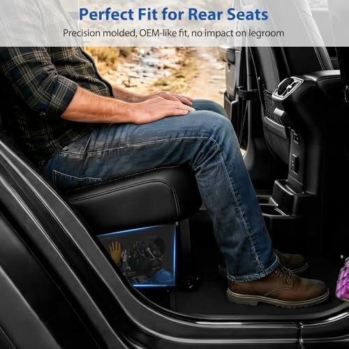 Rear Under Seat Storage for Jeep Wrangler JL JLU 2018-2026 4-Door | Extra