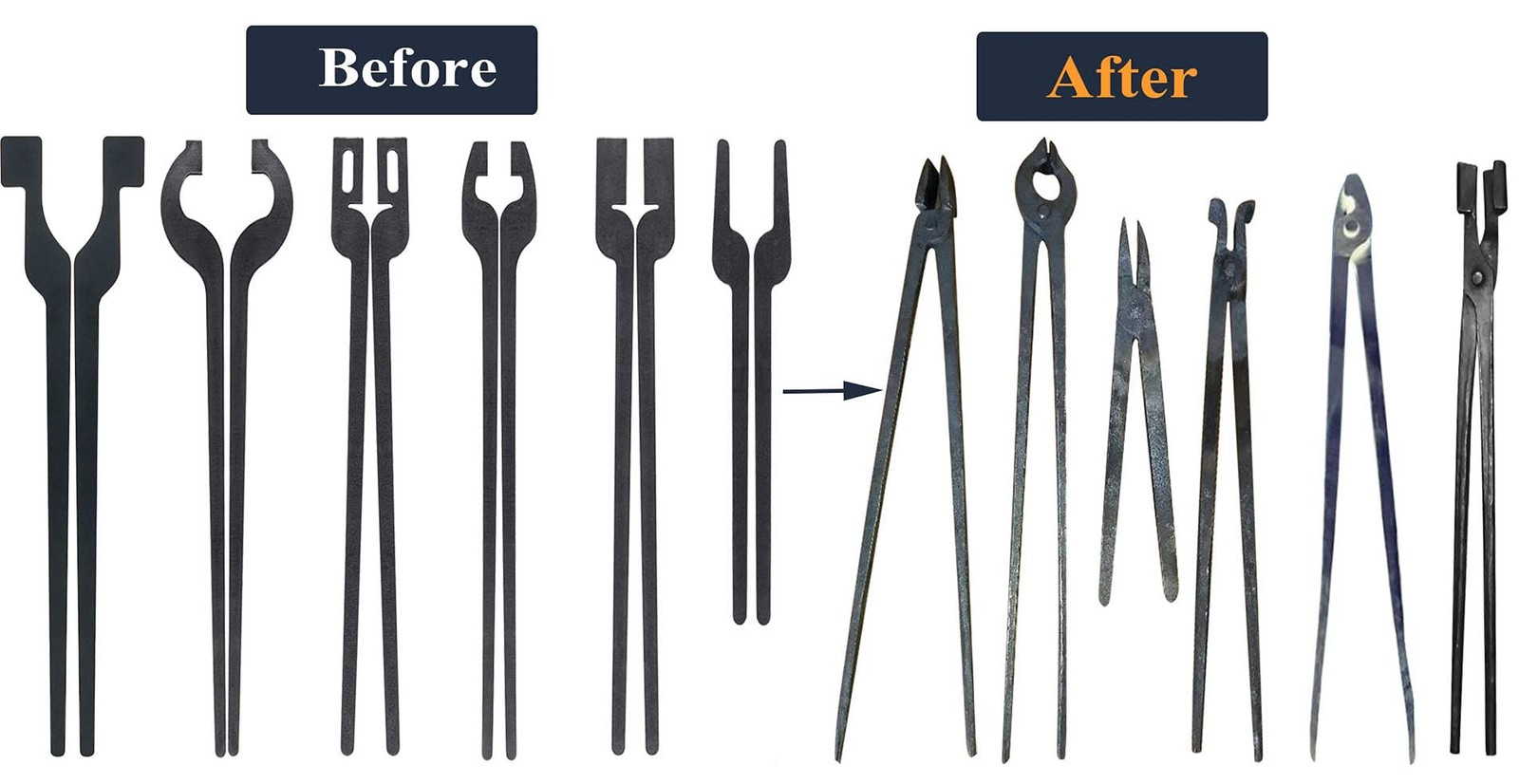 6 Set DIY Rapid Tongs Bundle Set Six Type of Tong Bundles Set Comes with 7 St…