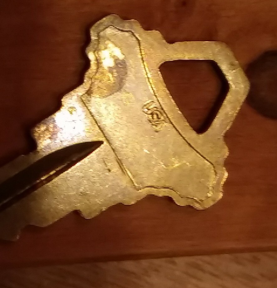 LSDA SC4 1145A USA Brass Key Vintage