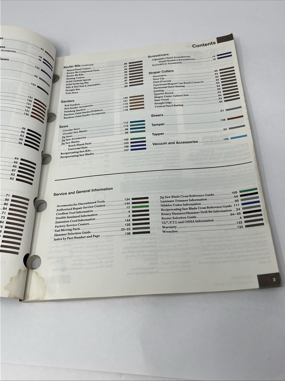Original Vintage Catalog1992 BOSCH – precision power tolls & accessories; 138pgs