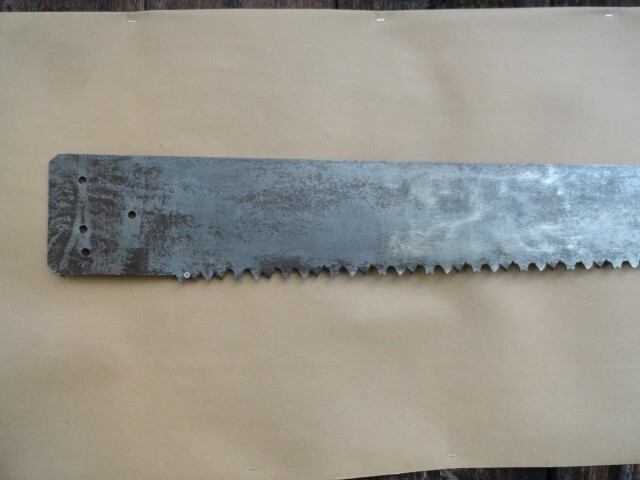 Disston Drag Saw Blade 5 ft Henry Disston & Sons Mulay Saw Blade Nice Condition