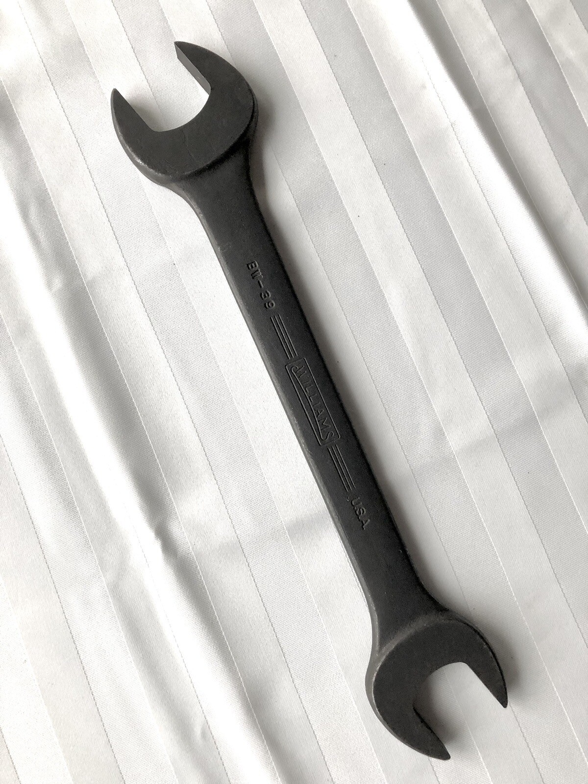 Vintage Williams Double Open End Wrench #BW-39 (B) SAE 1 7/16 – 1 1/4 Inches