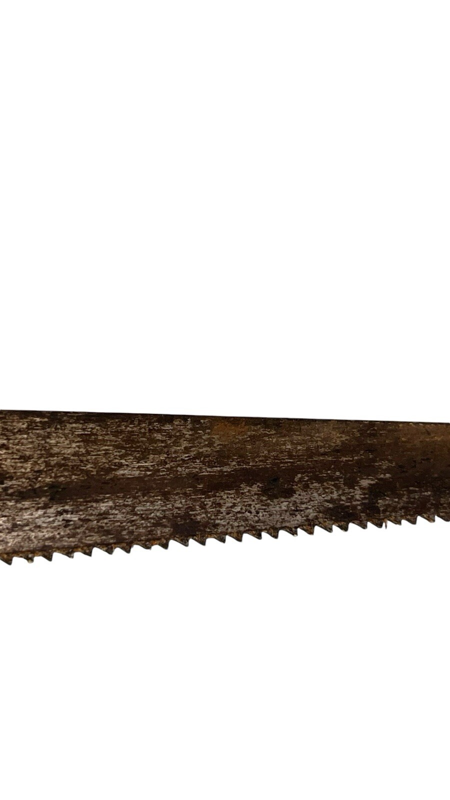 Vtg Compass Key Hole Saw 17 Inch Total Length Wood Handle Woodworking Handsaw