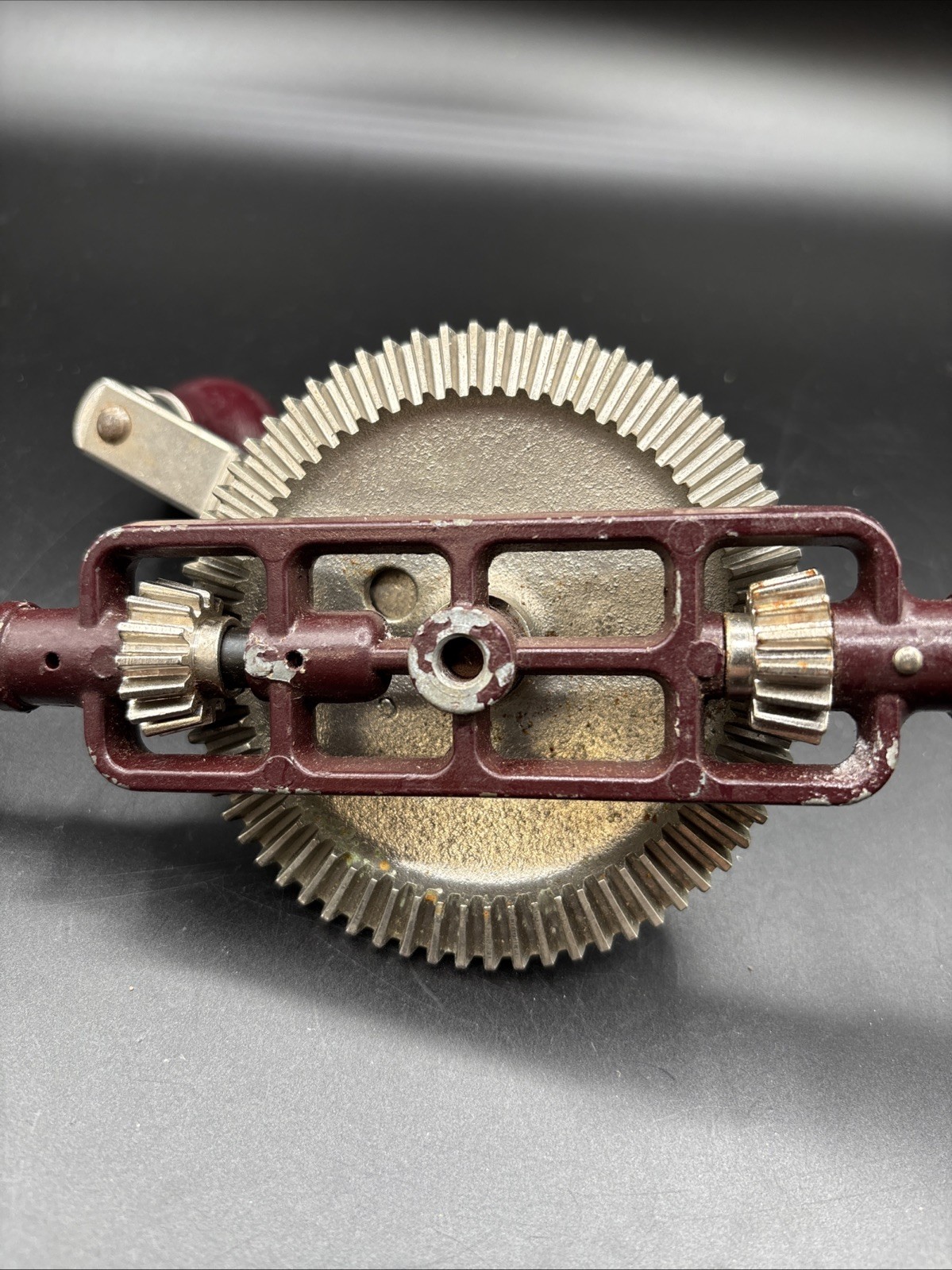 Vintage Stanley No. 624 A Hand Drill Eggbeater Drill Antique !!