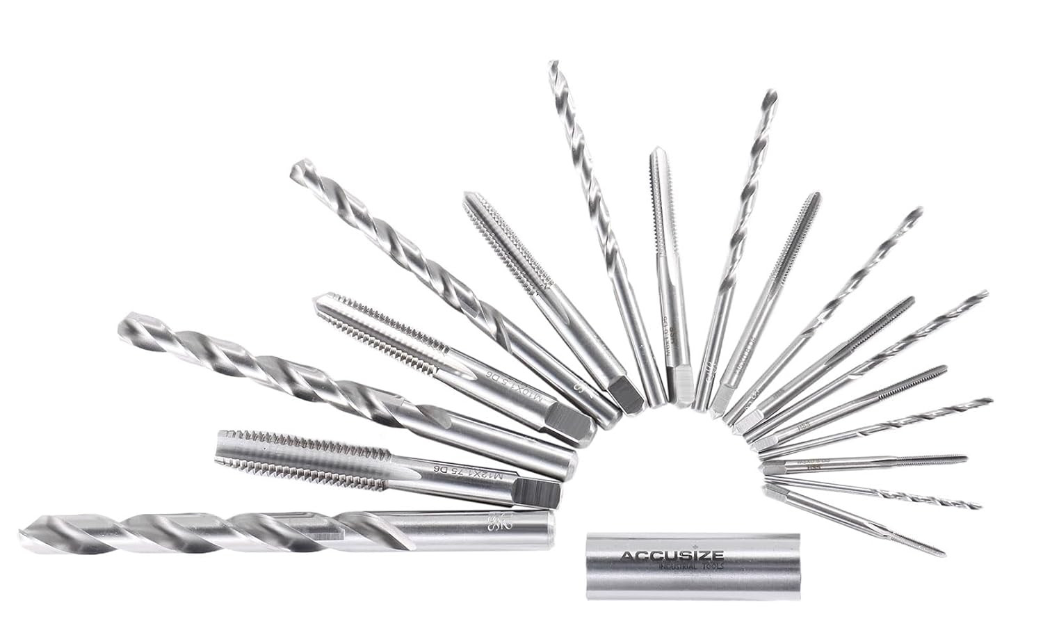 Metric 18 Pc H.S.S. Tap and Drill Set, 0001-0052