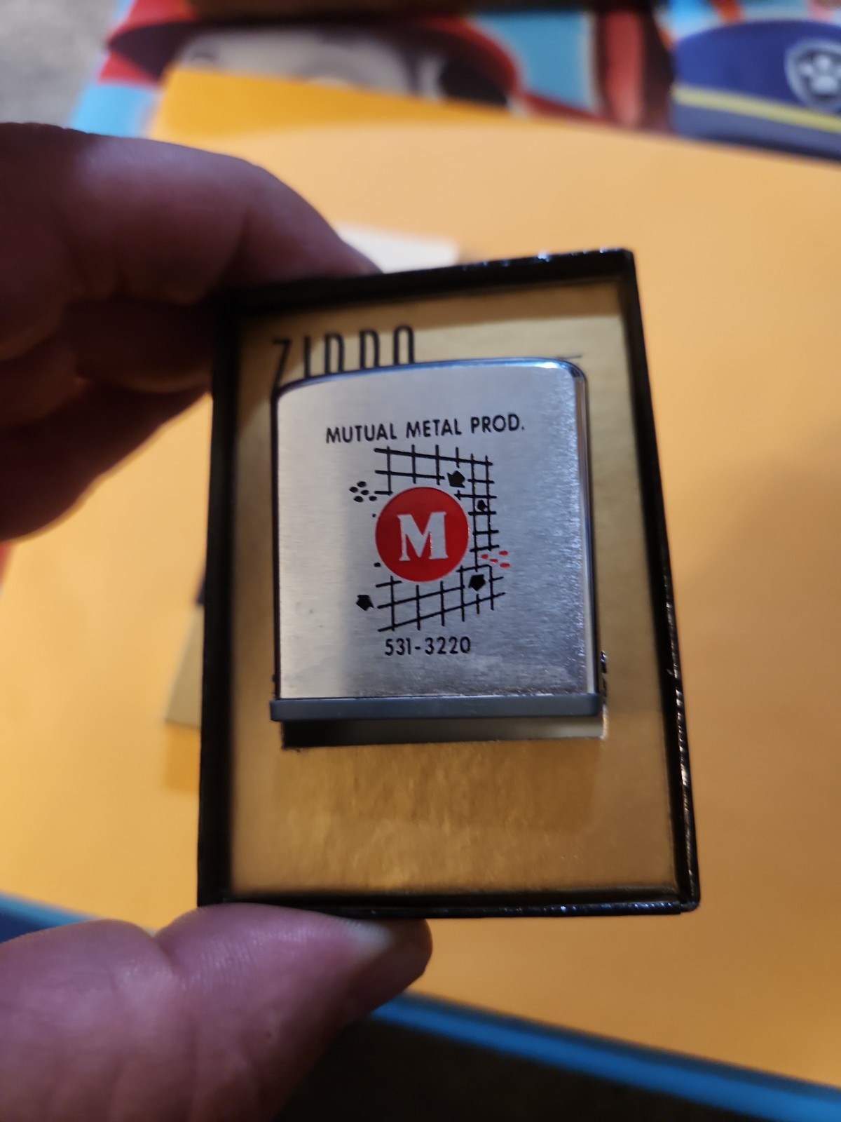 Vintage Zippo Rule Advertising Tape Measure – New-In Box
