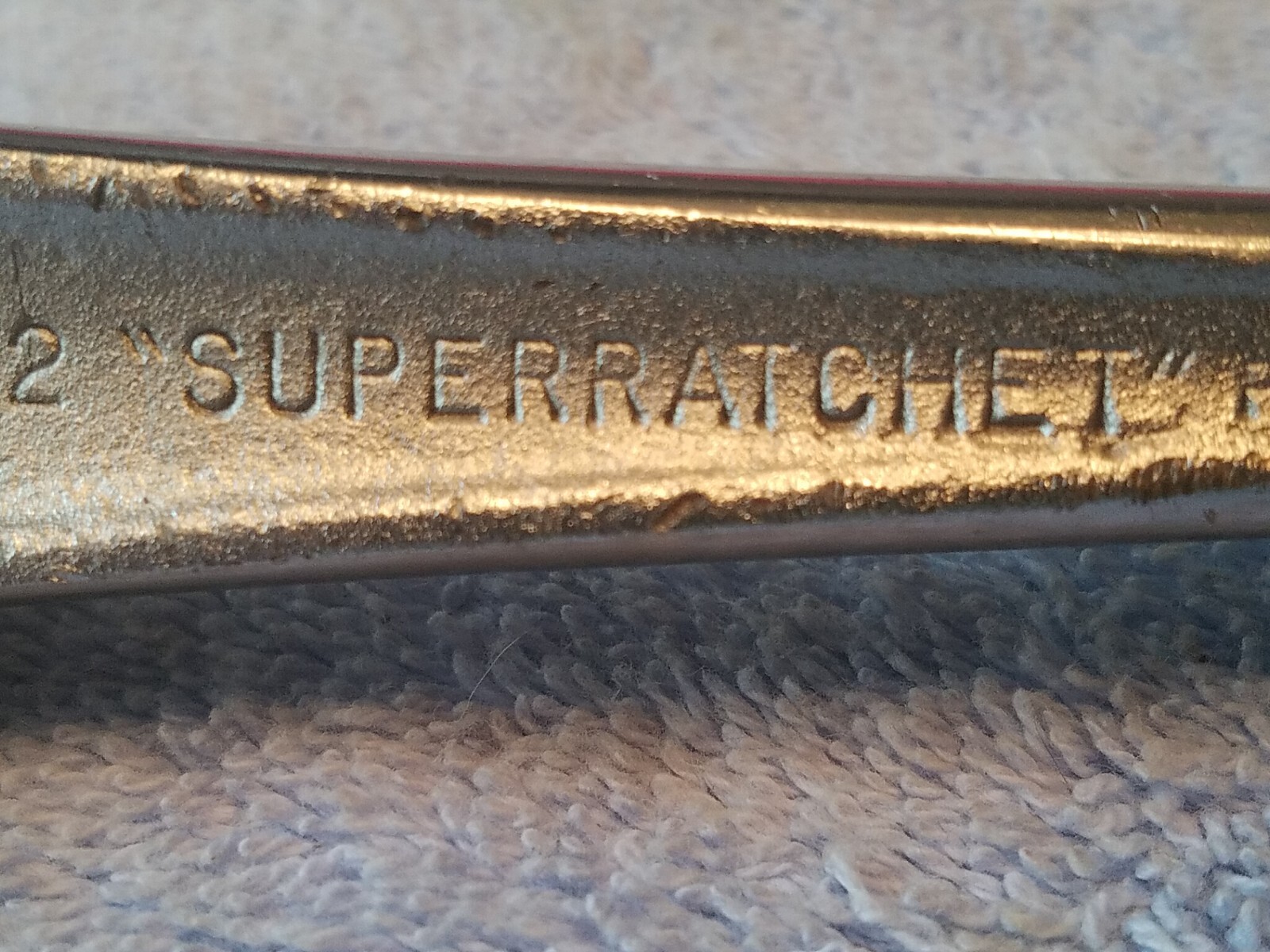 J. H. Williams USA S-52 Vintage Superratchet Ratchet 1/2″ Drive 11″ Long
