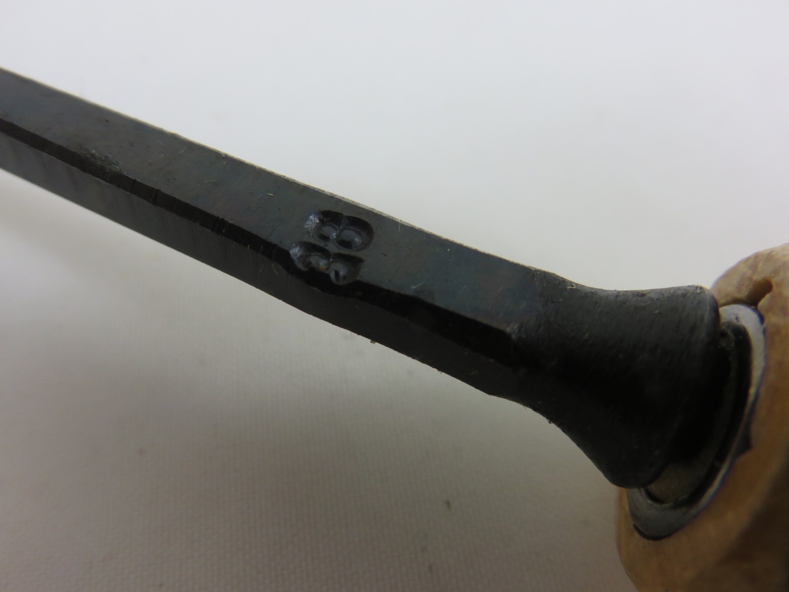 Stubai #38 8 Sweep Inverted Spoon Gouge Wood Carving Chisel 6mm Austria UNUSED