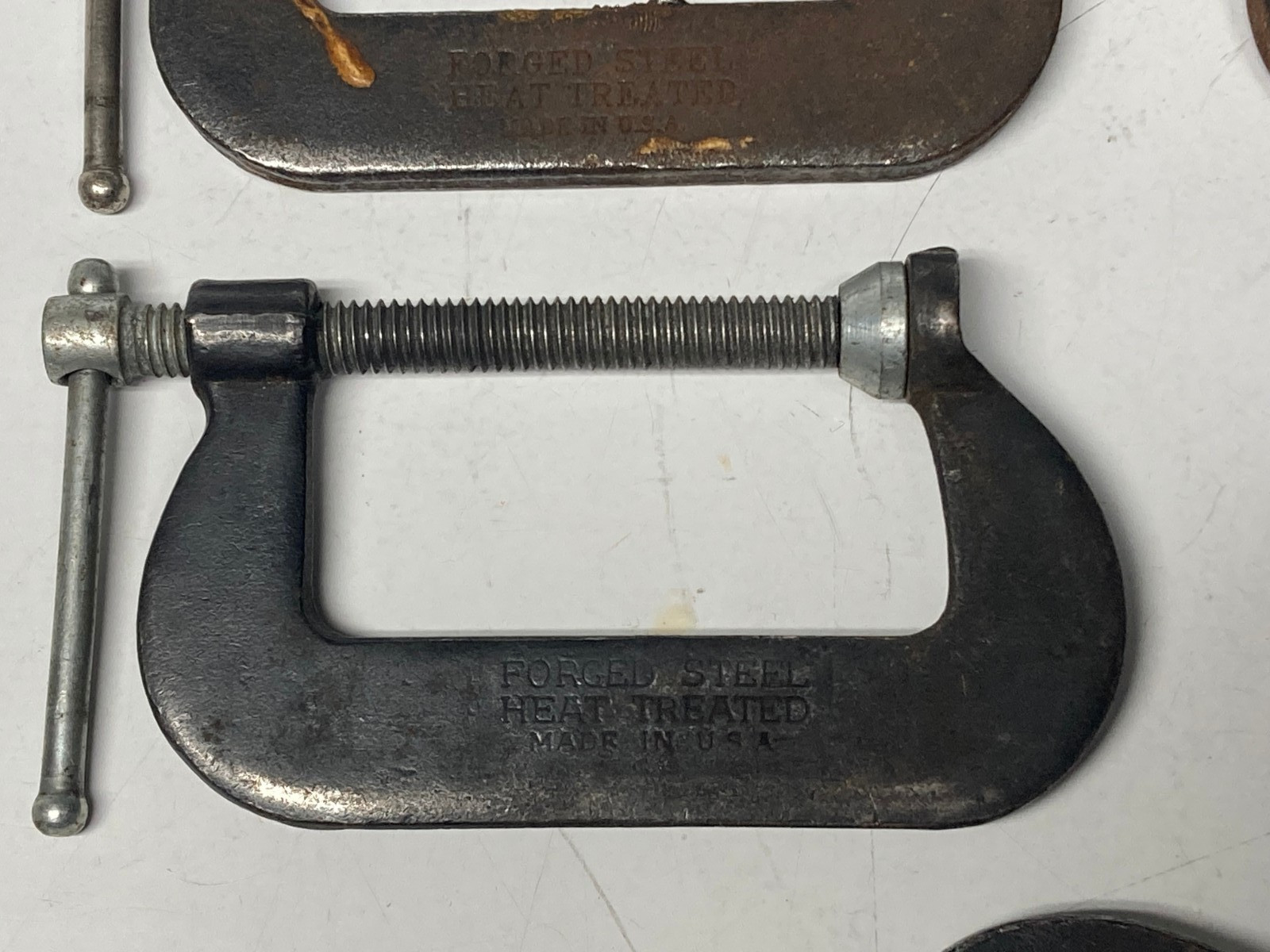 Lot of 5 Vintage 2″ Cincinnati Tool Co No 54 Super JR. Clamp Made in USA