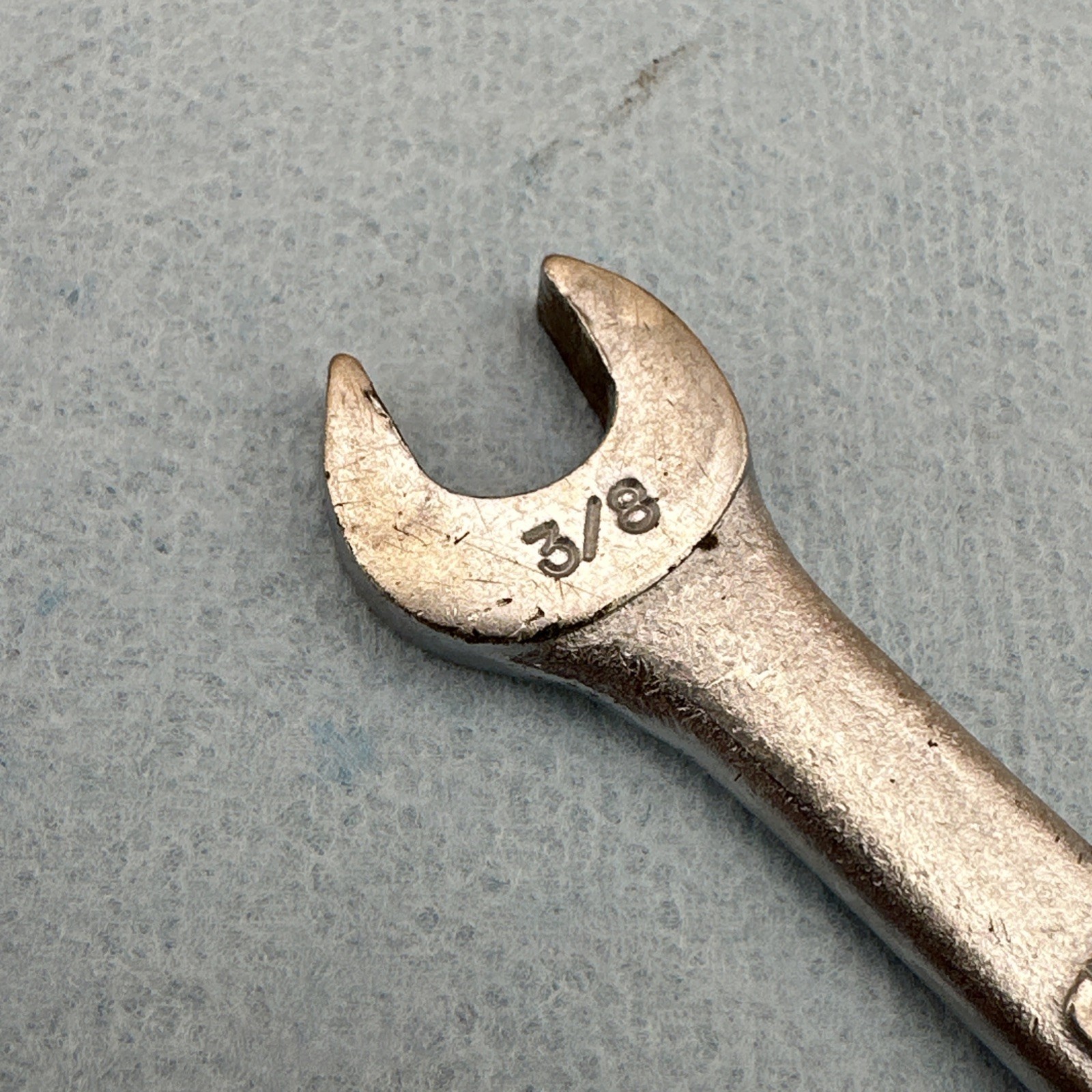 Vintage Craftsman Flying -V- 3/8” X 7/16” Double Open End Wrench USA Made