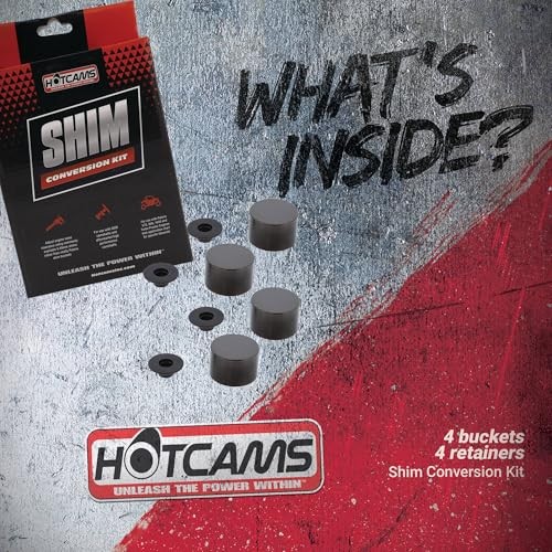 Hot Cams HC00135 Shim Conversion Kit Compatible With/Replacement For Polaris