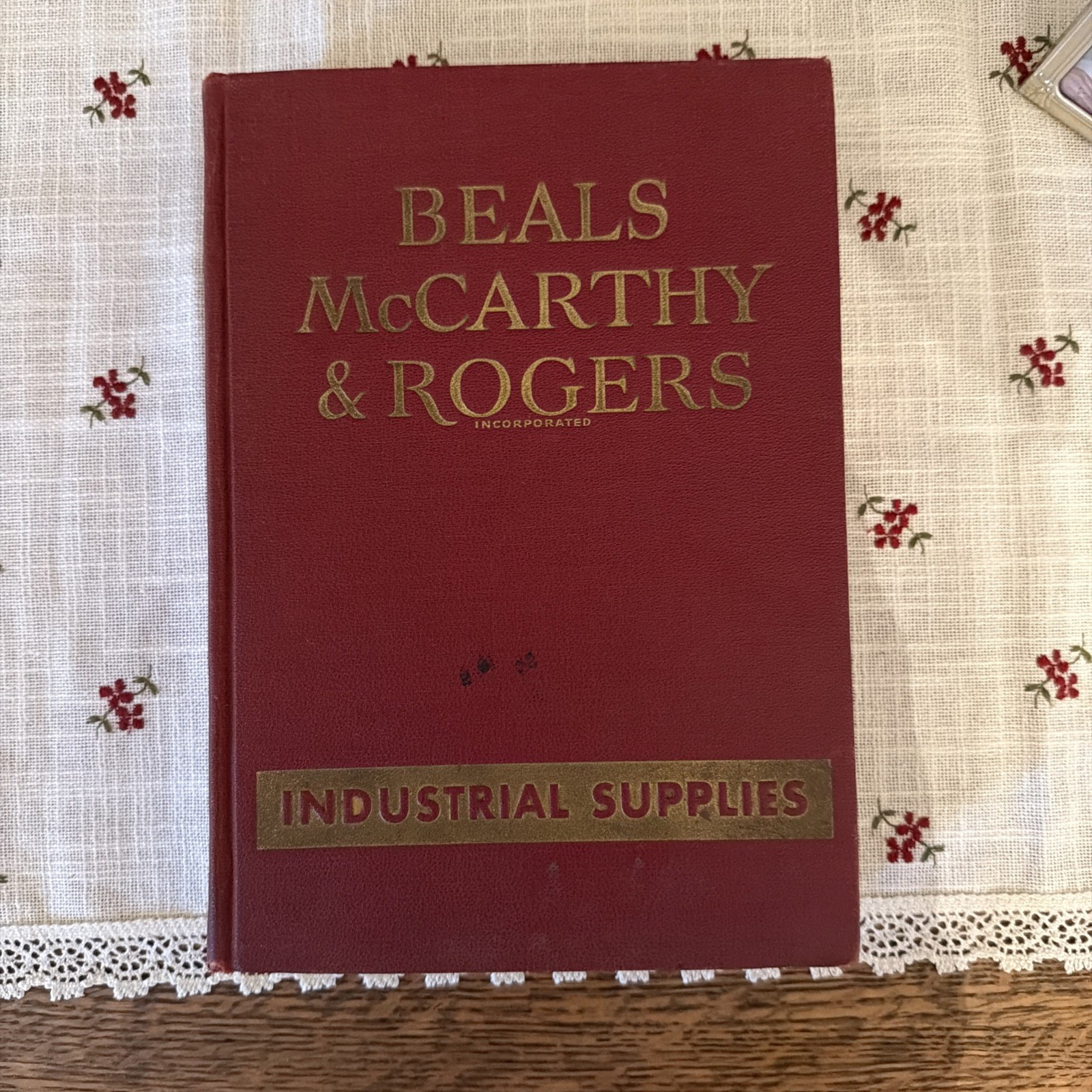 Vintage 1953 Beals McCarthy & Rogers Buffalo NY Catalog INDUSTRIAL SUPPL8ES B-27