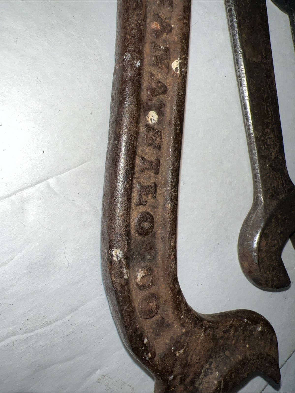 INDIANA SILO CO ANDERSON IND. REGO Williams Steam Implement Wrench Tool