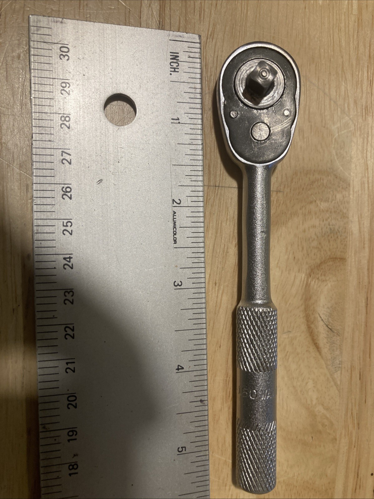 Walden 3150 1/4 Inch Drive Ratchet. Vintage. Works