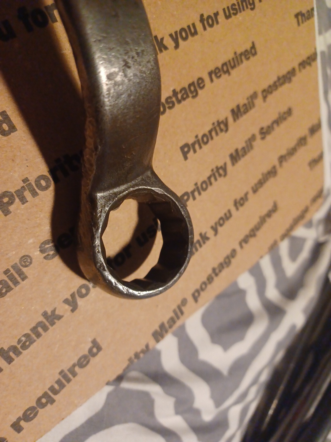 RARE Vintage CRAFTSMAN Double CLOSED Offset Wrench 1″ 1/4 & 1″ 1/6 N4 Series