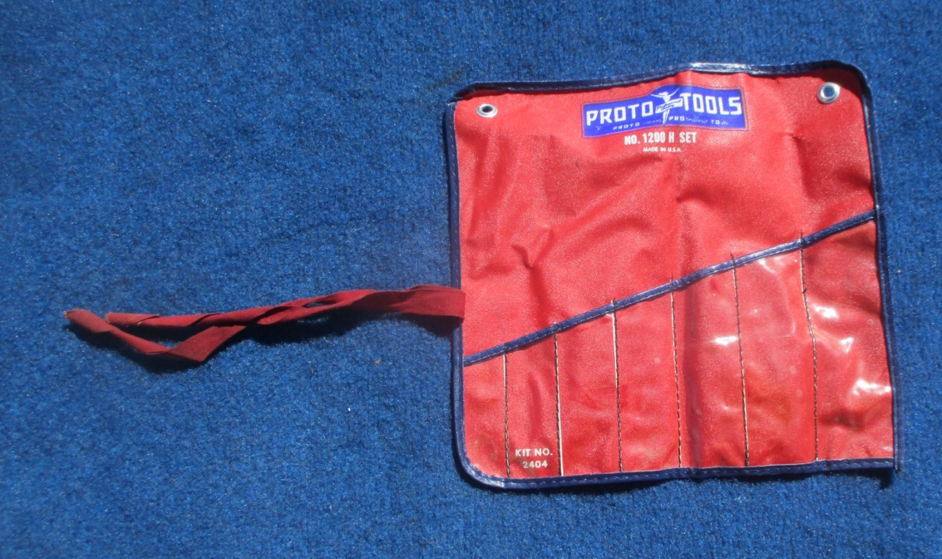 Proto Tool Bag # 2404 Near Perfect Used Good Color No Vinyl Flaws
