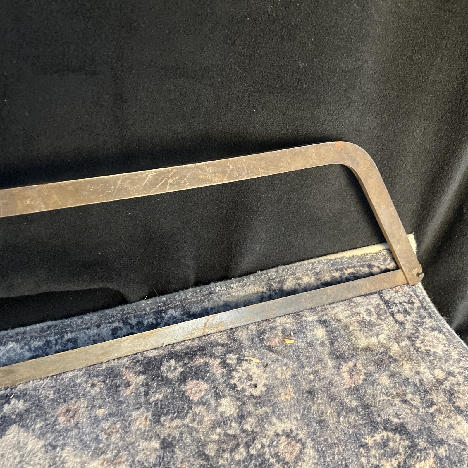 Vintage Butcher Hand Saw Meat Bone Hack Saw With Wood Handle – 28.5″ Long