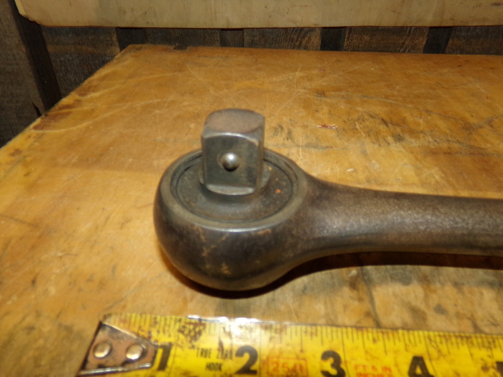 Vintage Mac Tools Z4r 3/4 Inch Ratchet 26 Inch Length Made In USA Works Great