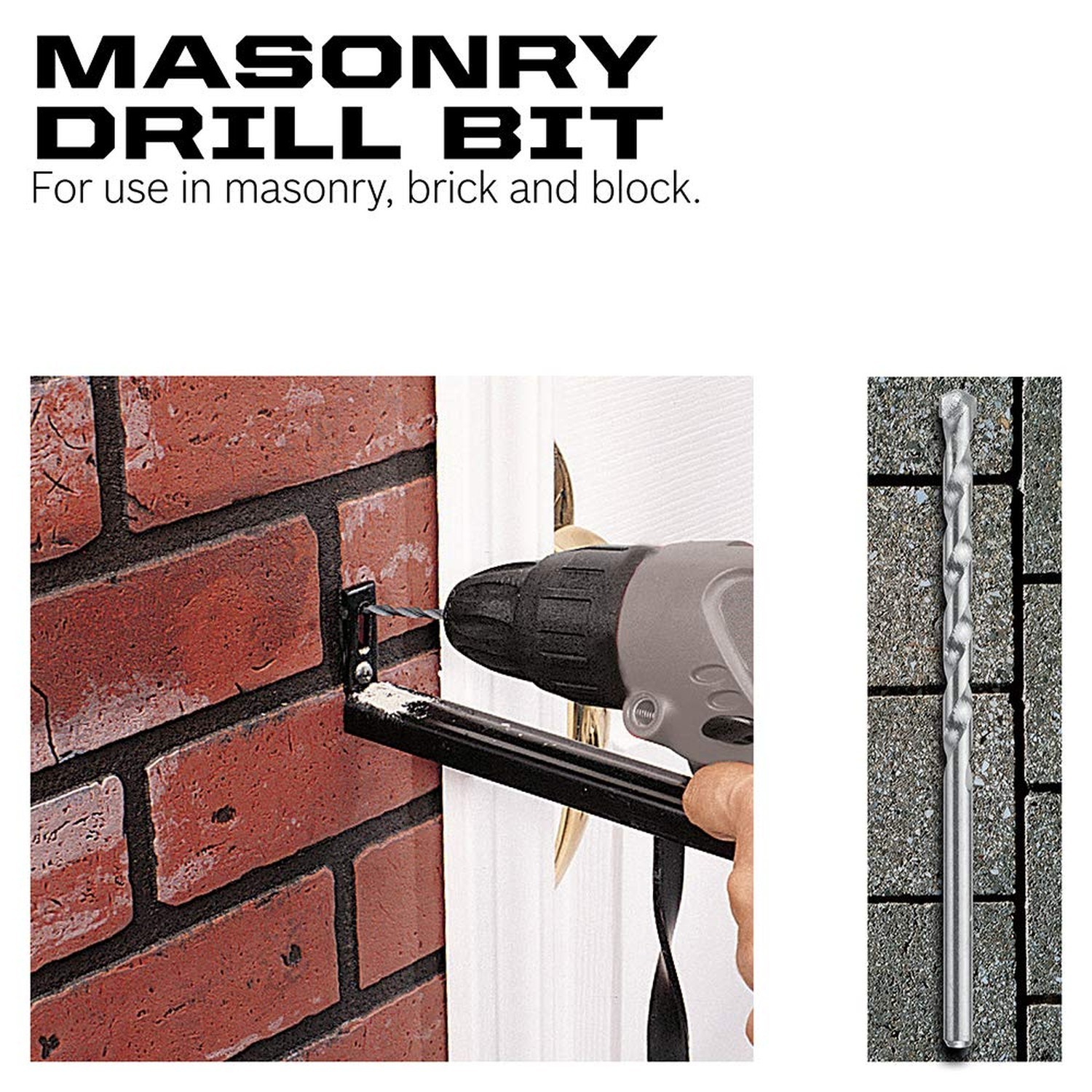 Household Drill and Drive Mixed Set for Wood, Metal and Masonry (31 pcs)
