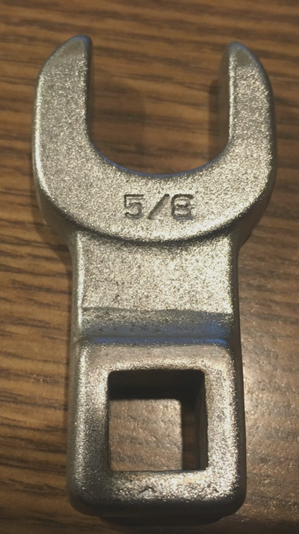 Vintage Bonney Crow Feet Wrenches 3/8″ Drive 5/8, 9/16, 7/16 TC 14,18, 20