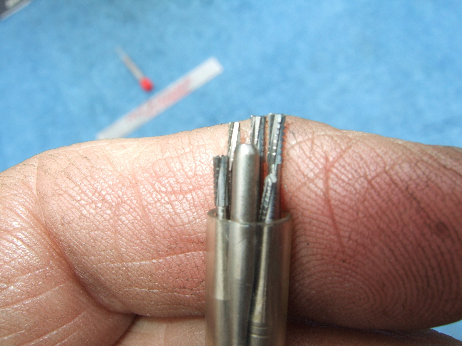 CARBIDE DENTAL BURRS (12) 3/32 SHANK TOOLMAKER MACHINIST MOLDMAKER SHORTS TOO