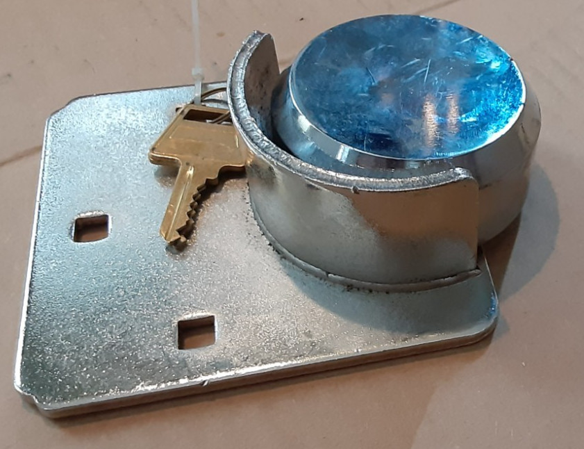Hidden Shackle Van Door Lock-Cargo Van High Security Hasp Padlock 1/2 X for ….