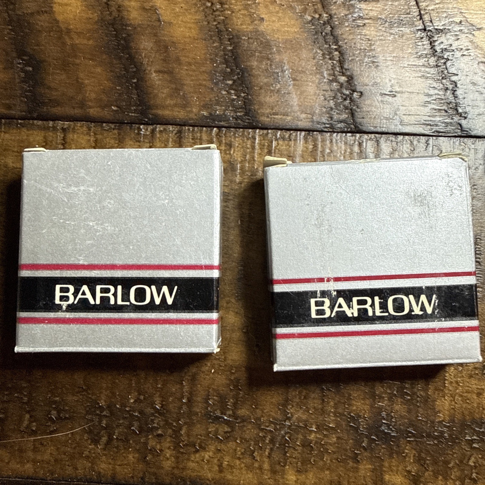 2-VTG Barlow Tape Measures W/Original Boxes Advertising Collectible 70″ Bulk Box