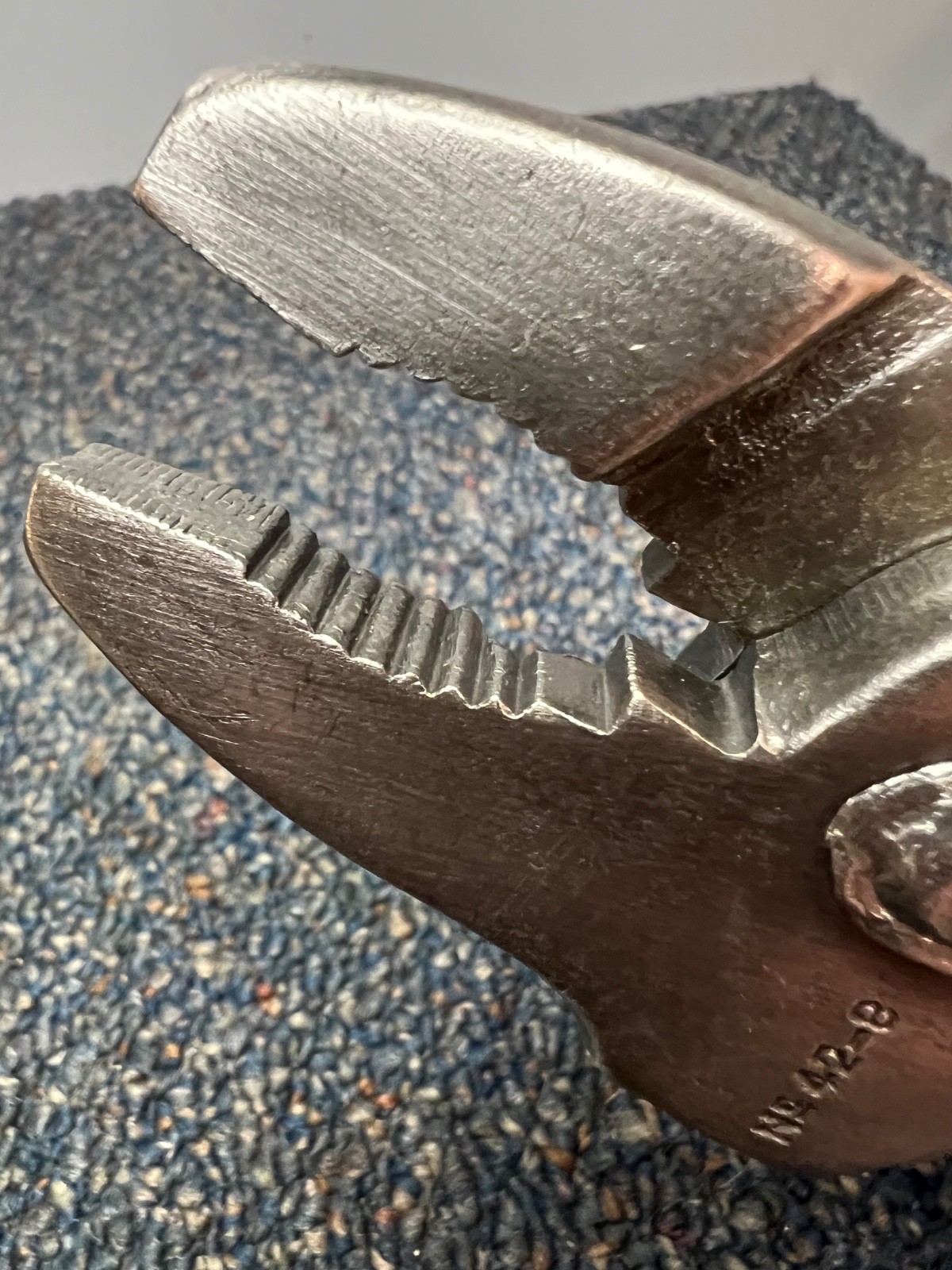 Vtg Schollhorn No. 42-8 pliers/hammer multi-tool, very rare, good condition