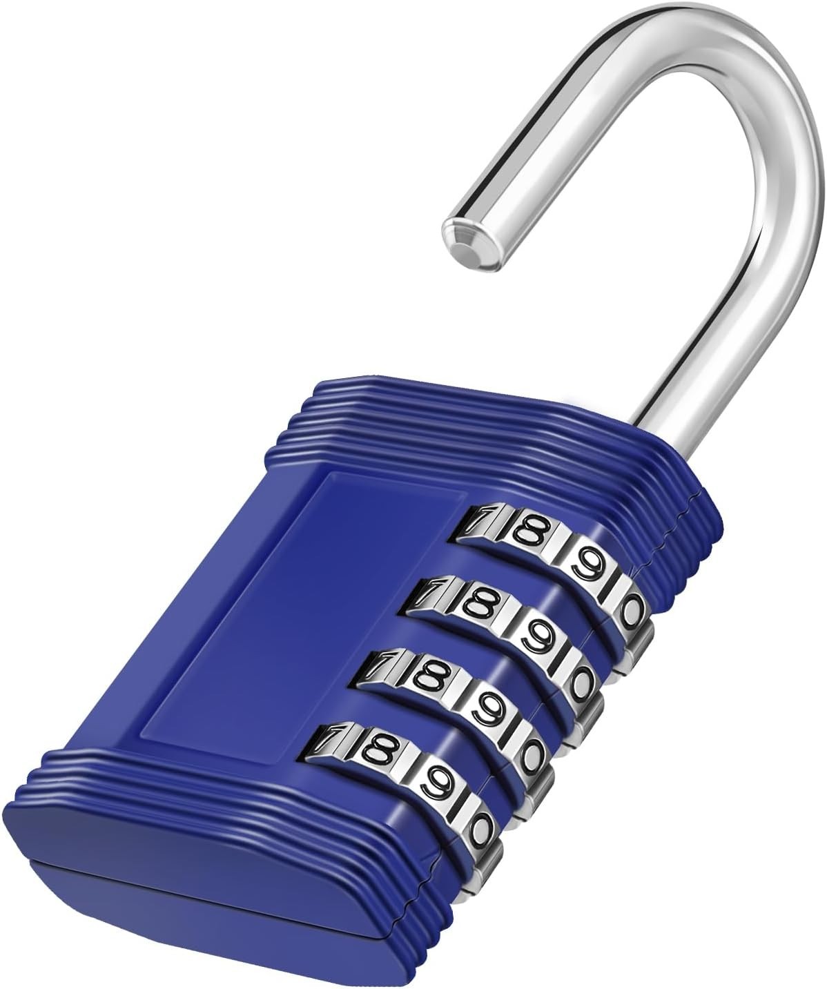 Heavy Duty Waterproof Combination Lock Padlock with 10,000 Combinations – Blue