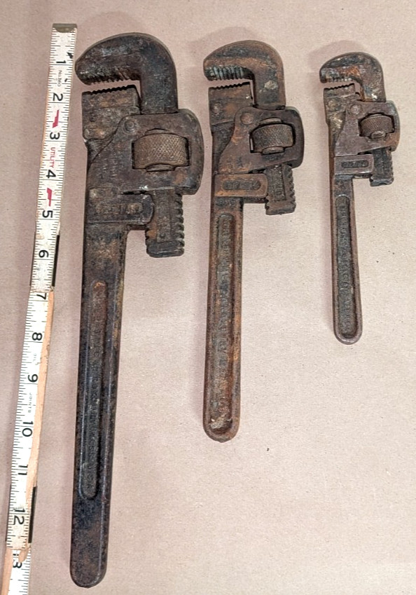 Antique Pipe Wrenches c1900