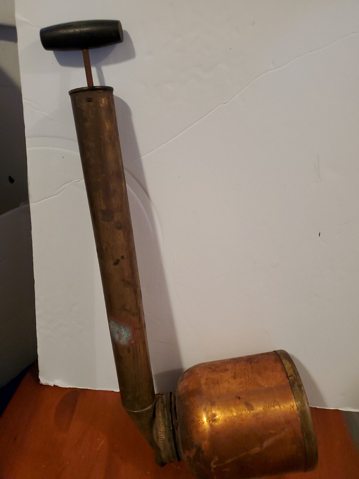 Vintage Continuous Garden Sprayer Copper & Brass Sprayer Duster Tool, not marked