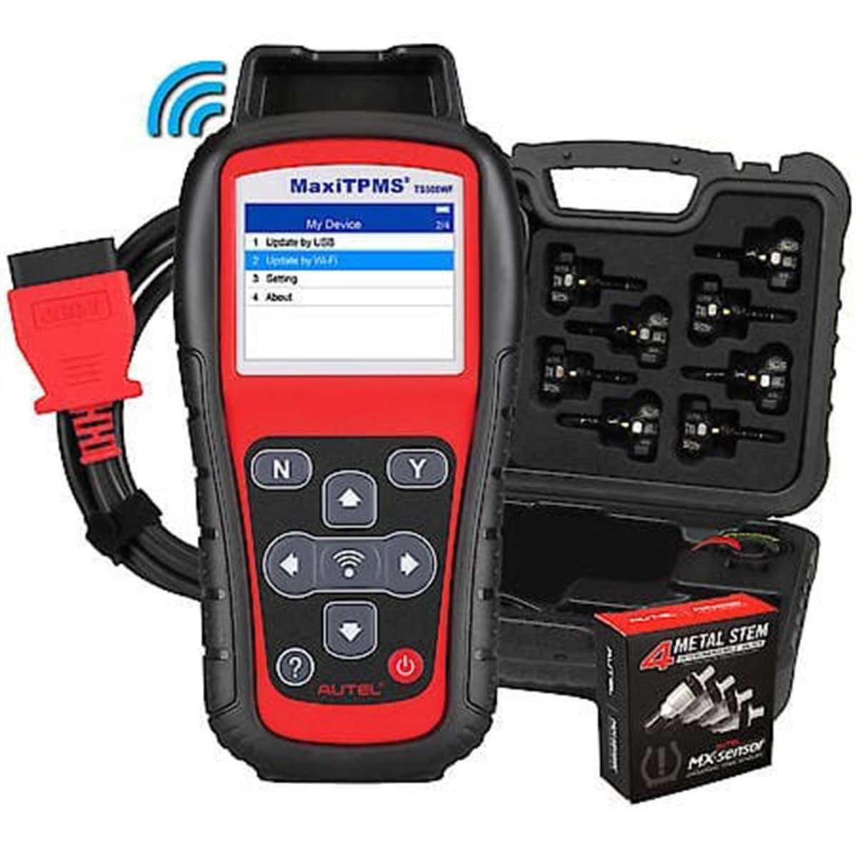 Autel S508WFKMV-1 Advanced TPMS Service Kit: TS508WF Advanced TPMS Service Tool,