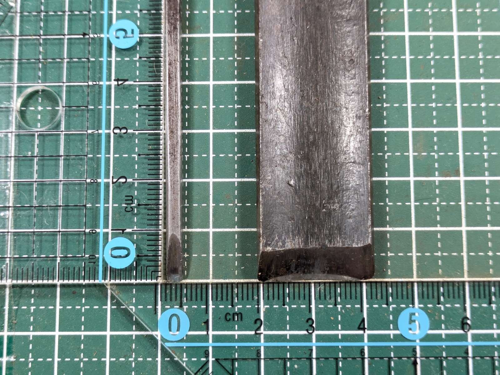 Japanese vintage chisel Tsuki (Kote) Nomi Japan Signed Vintage 3.23mm KH971