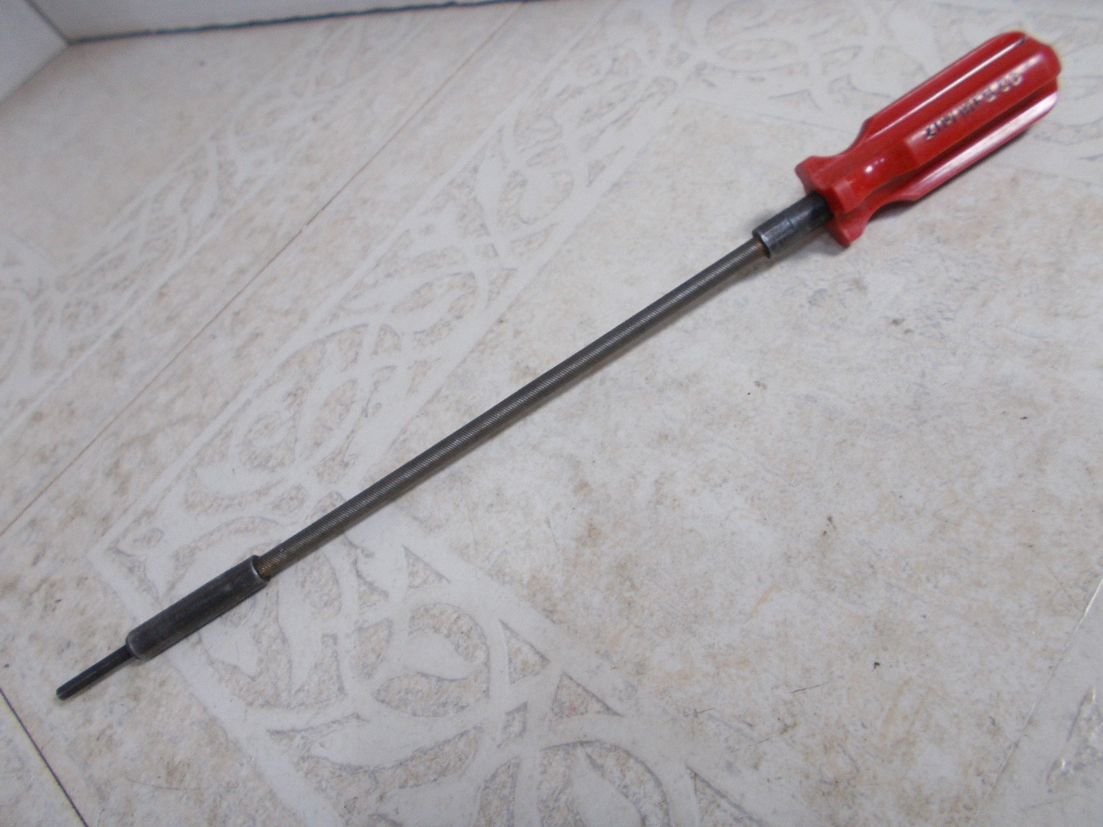 Vintage ZIM Mfg. 1/8″ Hex Flexible Flex Carburetor Adjustment Tool (F-1)