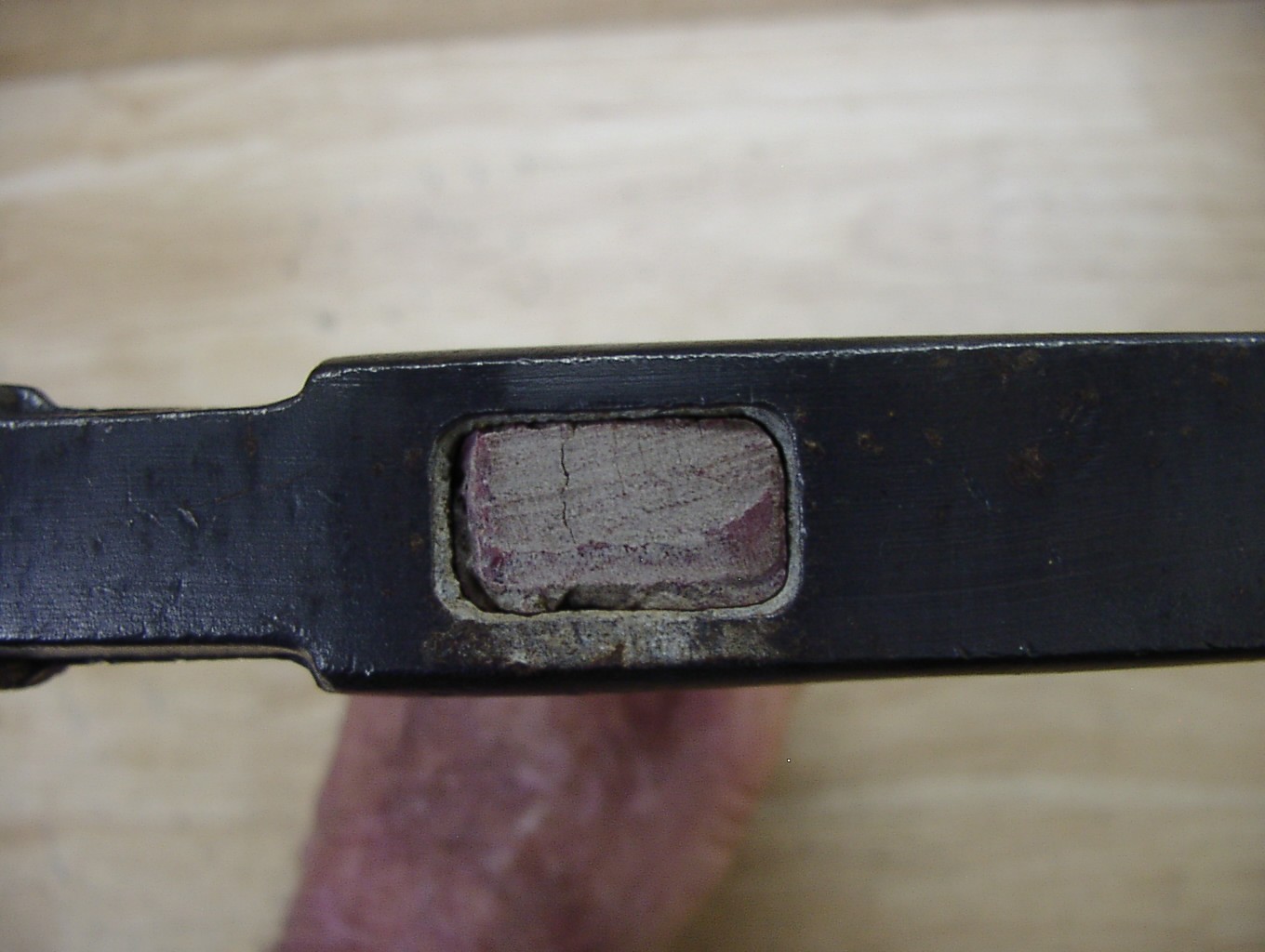 Vntg Unbranded 1lb. 12oz Masons Hammer,Geologist,Rockhound,7-15/16″ Head,VGC
